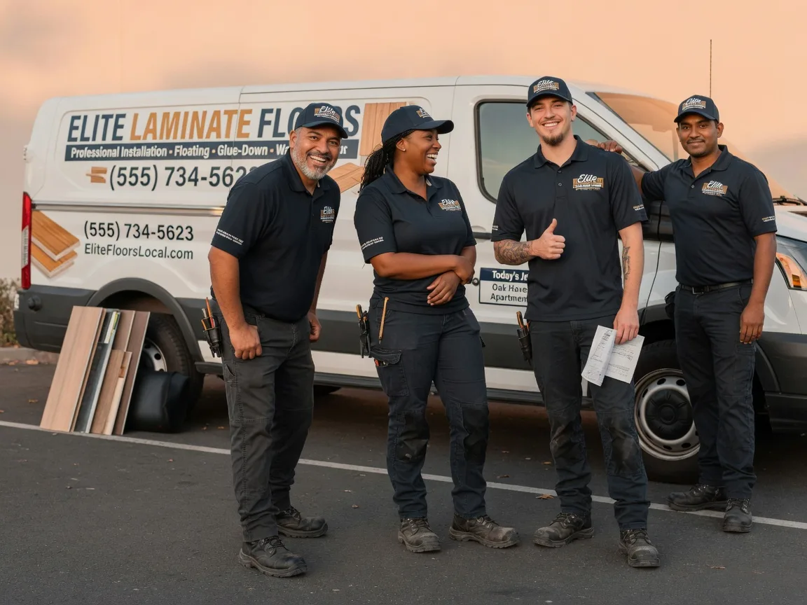 Laminate flooring installation company in Blanchard, ND